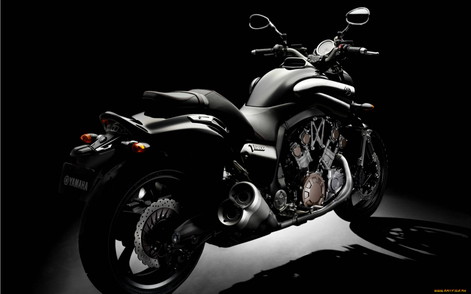 , yamaha, motorcycle, vmax